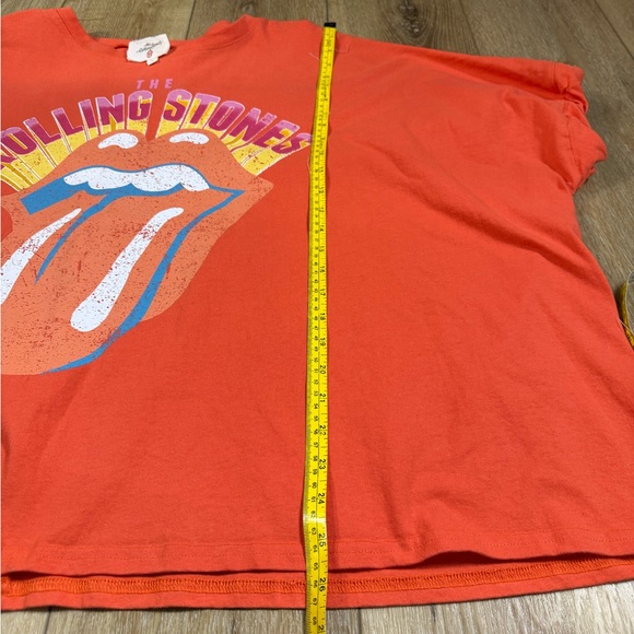 Fantastic Fawn Orange Rolling Stones Tee Large - Picture 6 of 8